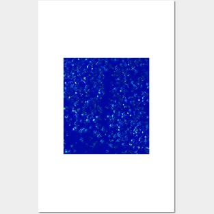 Blue Shower Posters and Art